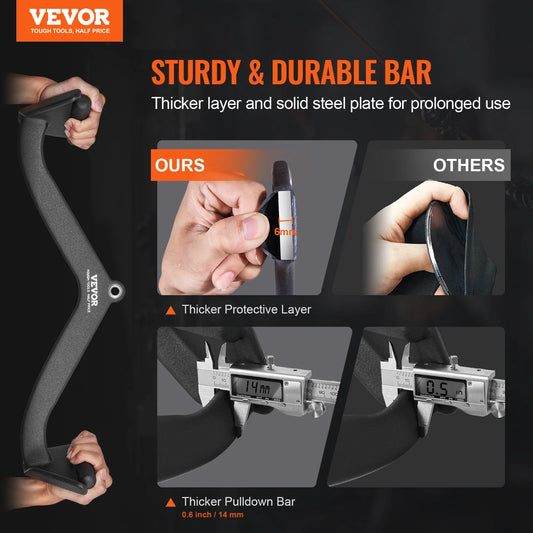 SucceBuy Lat Pulldown Bar With Rubber Grip For Strength Training