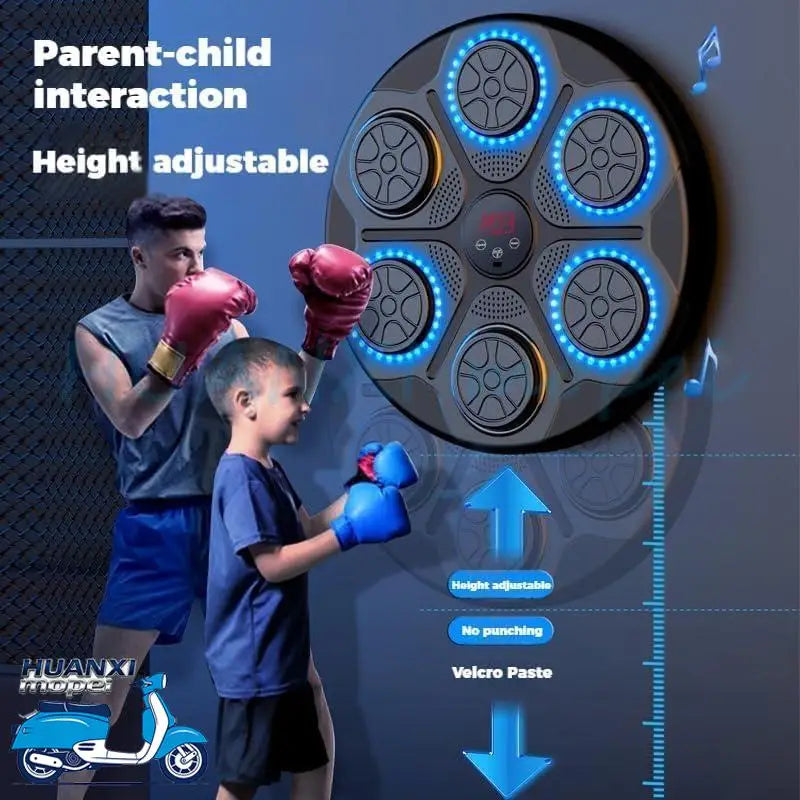 Smart Music Boxing Machine With LED Display And Bluetooth