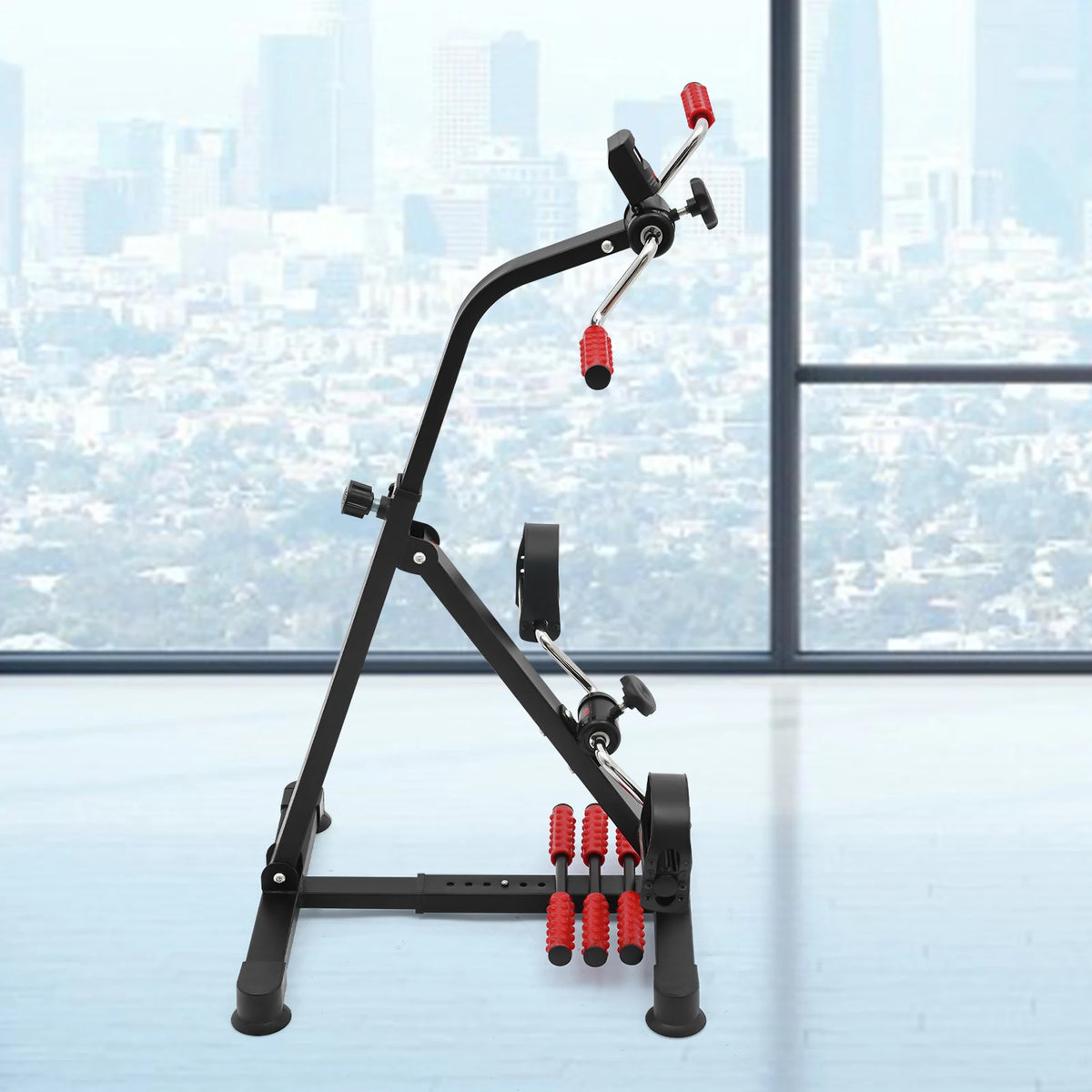 Pedal Exerciser Bike With Monitor For Convenient Home Fitness Training