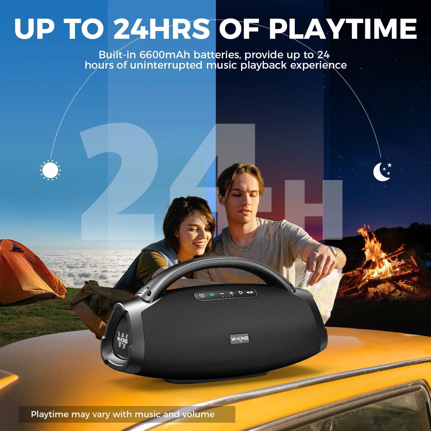 W-KING X20S Bluetooth Speaker 140W RMS IPX7