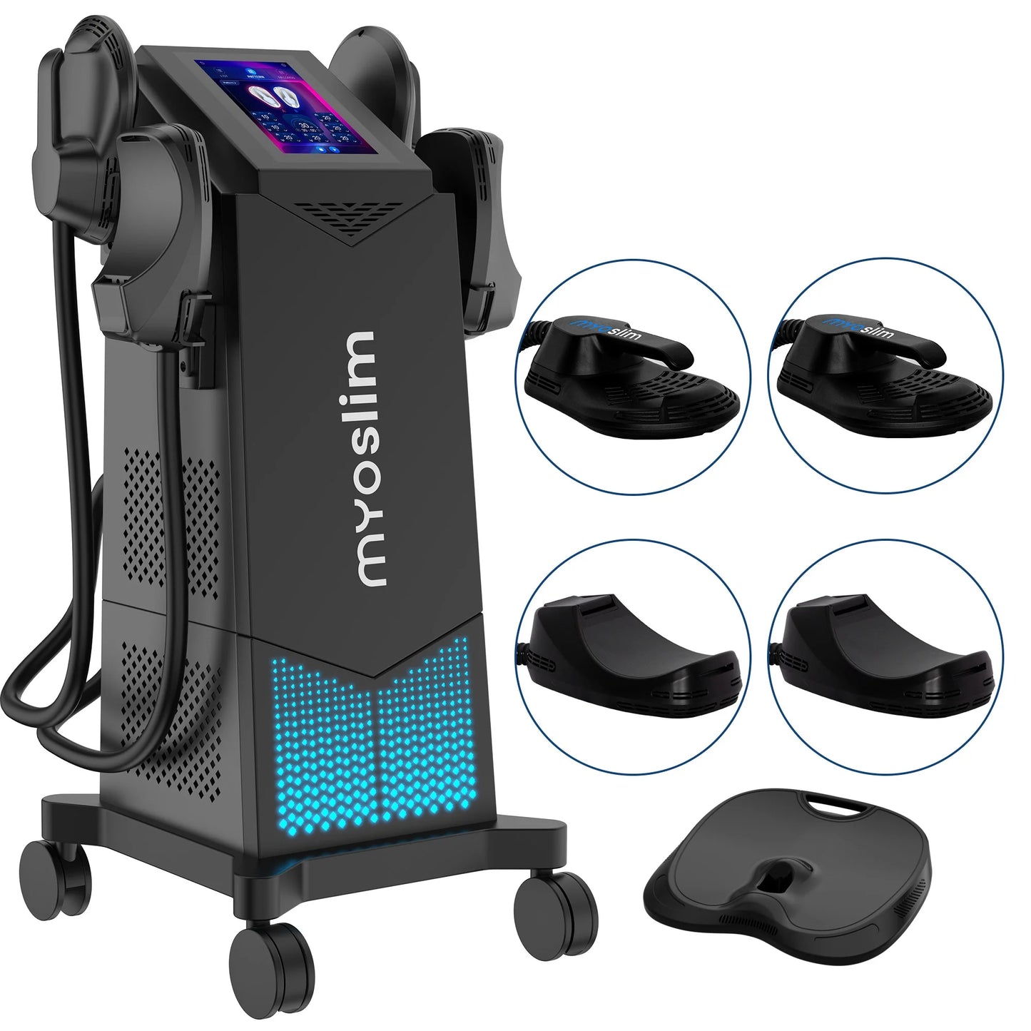 6500W High Power myoslim EMS Body Sculpt Machine for Muscle Building Fat Burning Butt Lift and Body Shaping