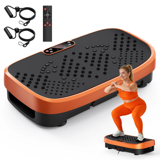 Vibration Plate Exercise Machine With 120 Levels And Quiet Operation