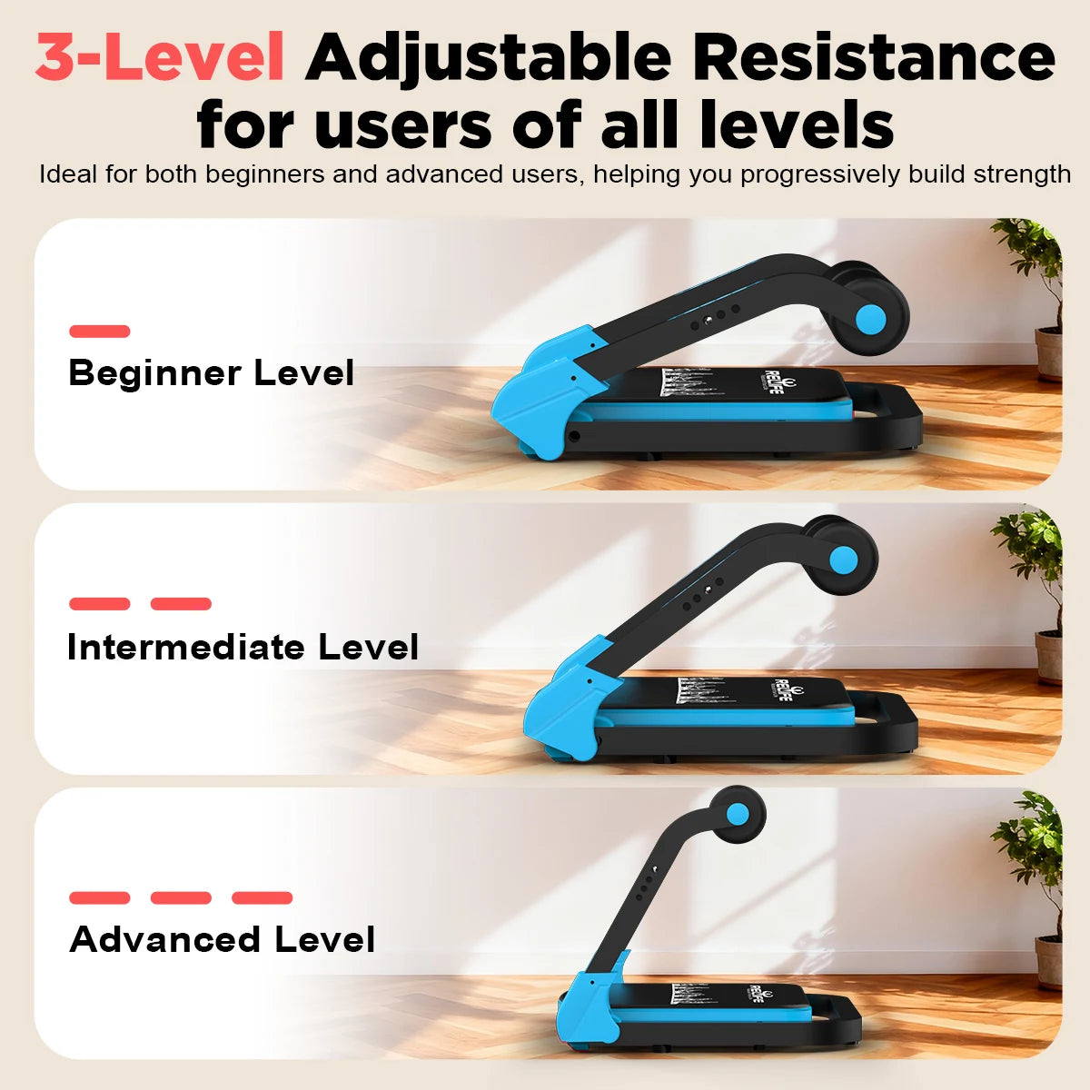 RELIFE Adjustable Core Training Machine for Sit Up Exercise Equipment