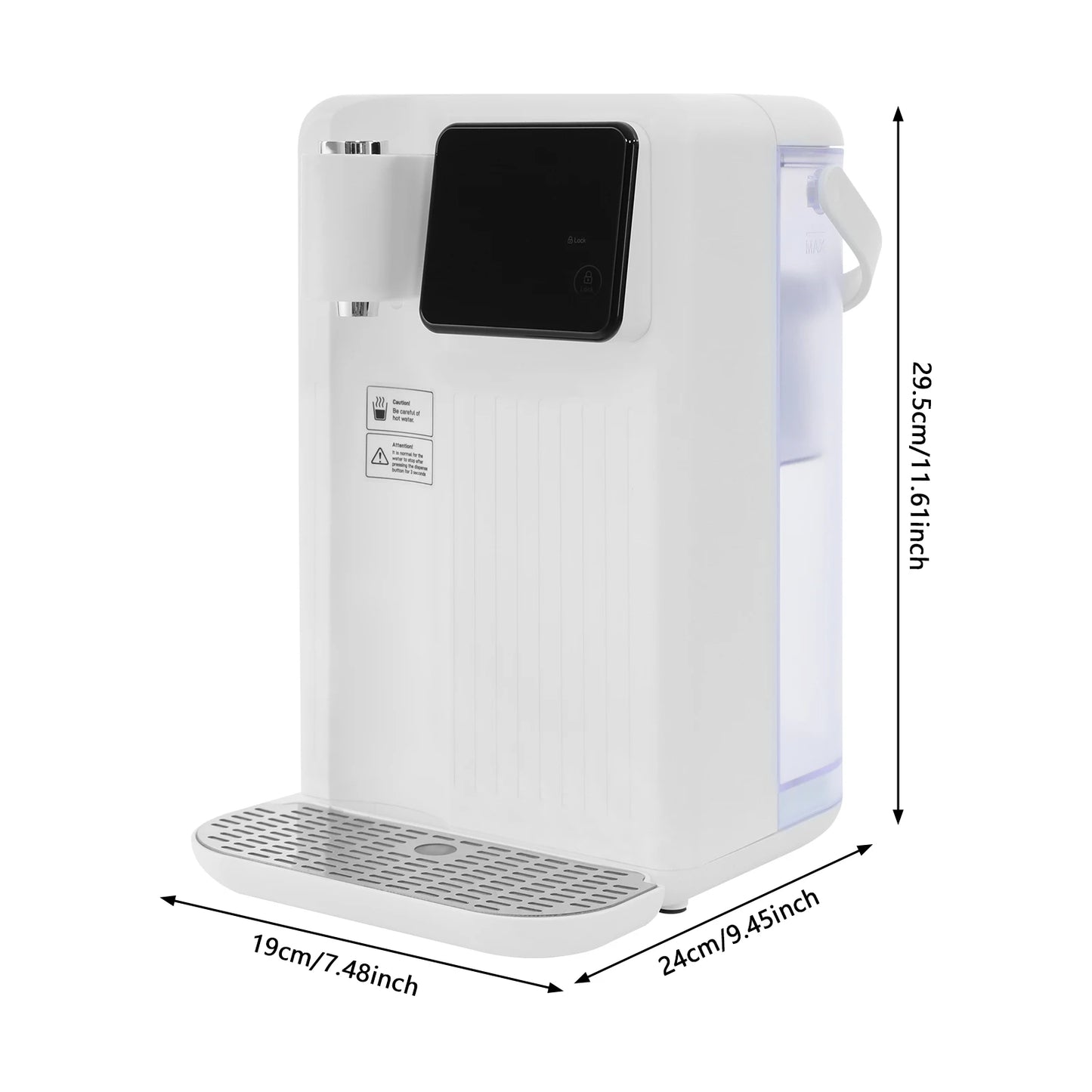 Instant Hot Water Dispenser With LED Control Panel