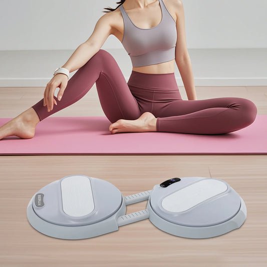 Waist Twister Machine With Elastic Tension Ropes And Ab Disc