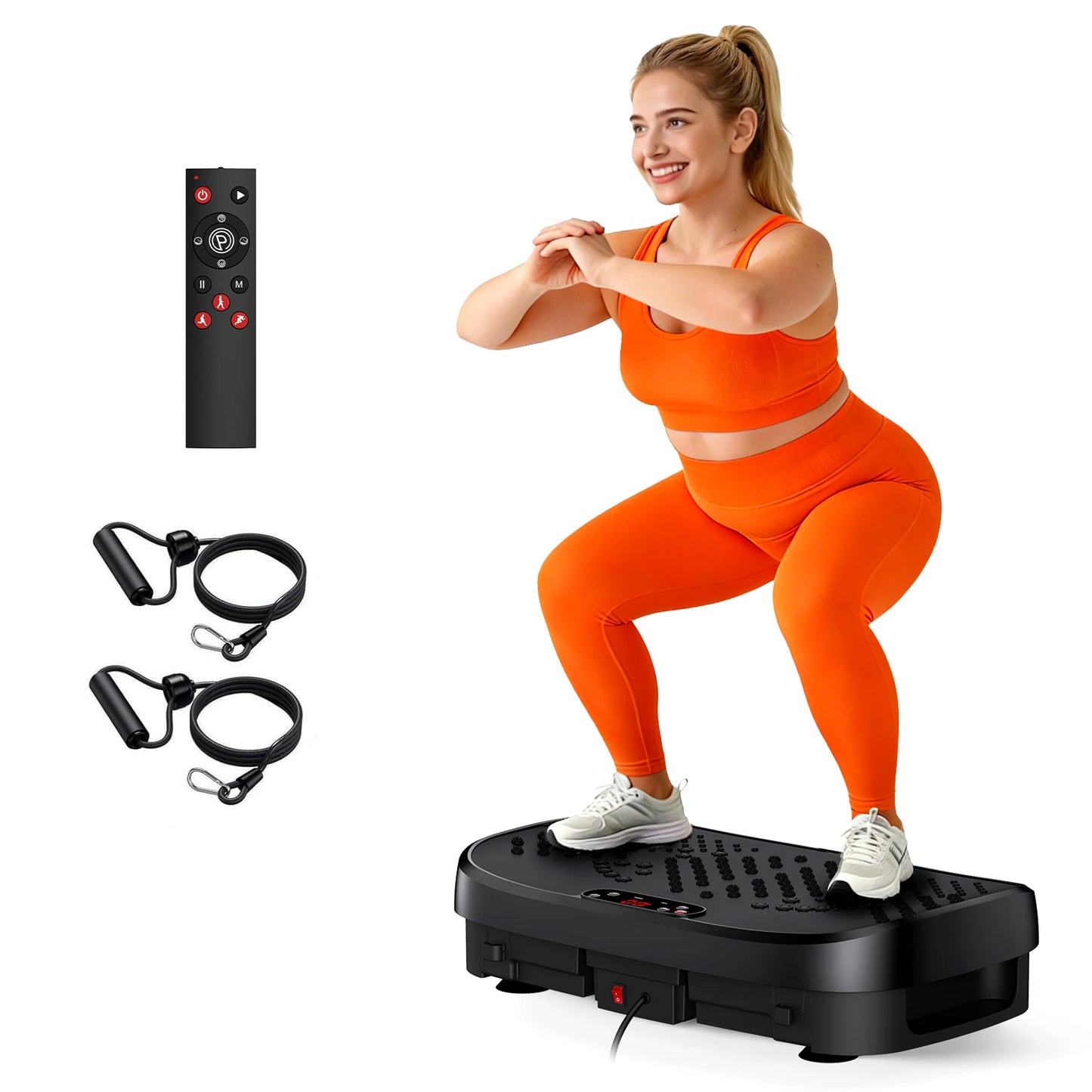 Vibration Plate Exercise Machine With 120 Levels And Quiet Operation