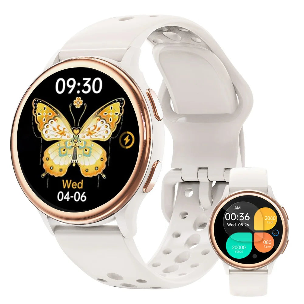 Anyloop Smartwatch for Women Fitness Tracker Over 400 Watch Faces