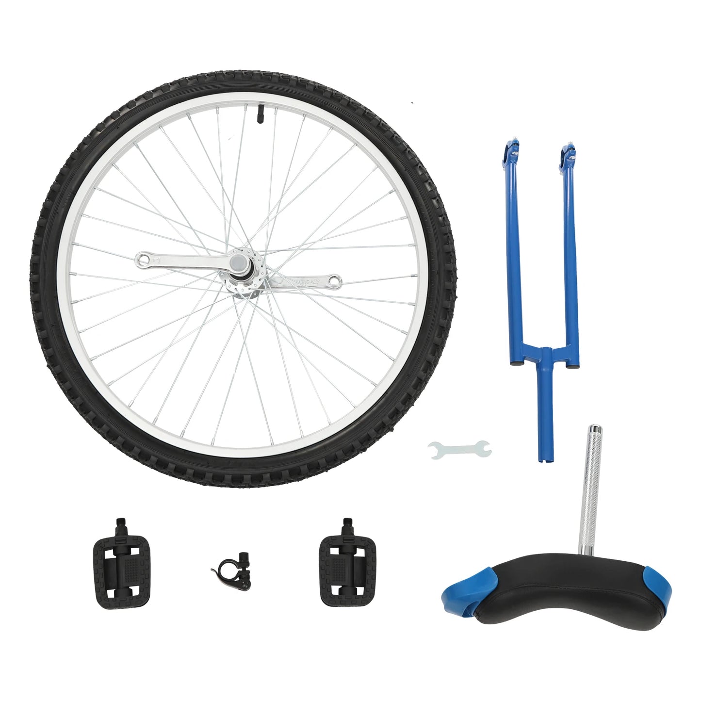 Height Adjustable Unicycle With Manganese Steel Frame For Balance Training