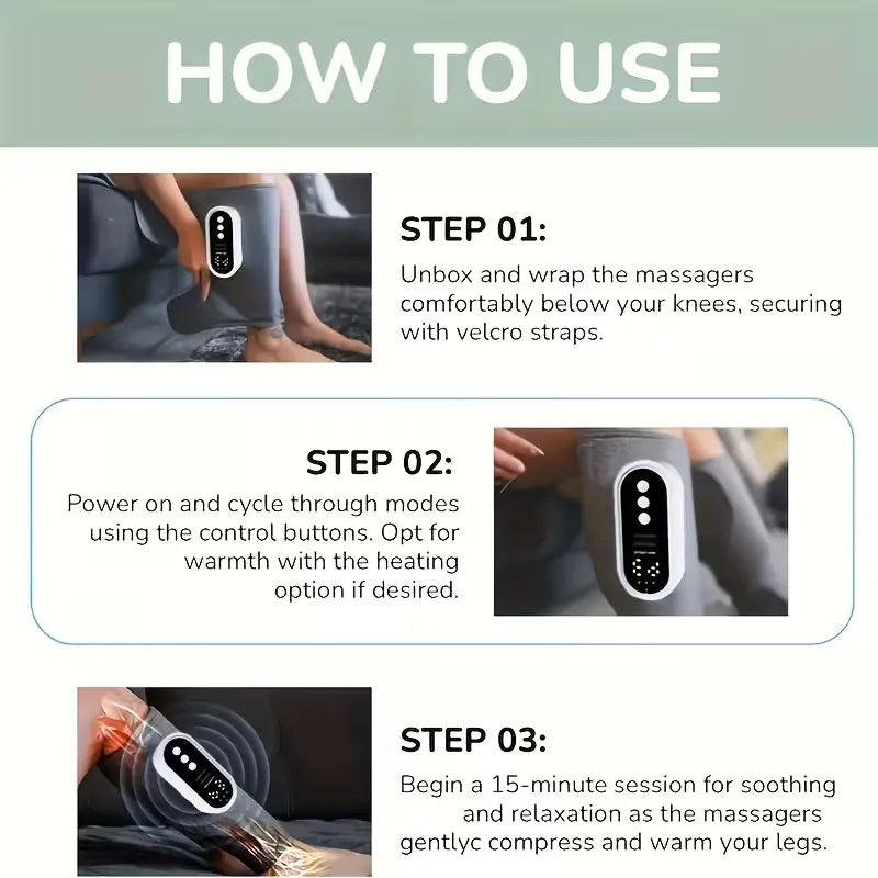 Cloud Prime Electric Air Pressure Calf Compression Massager