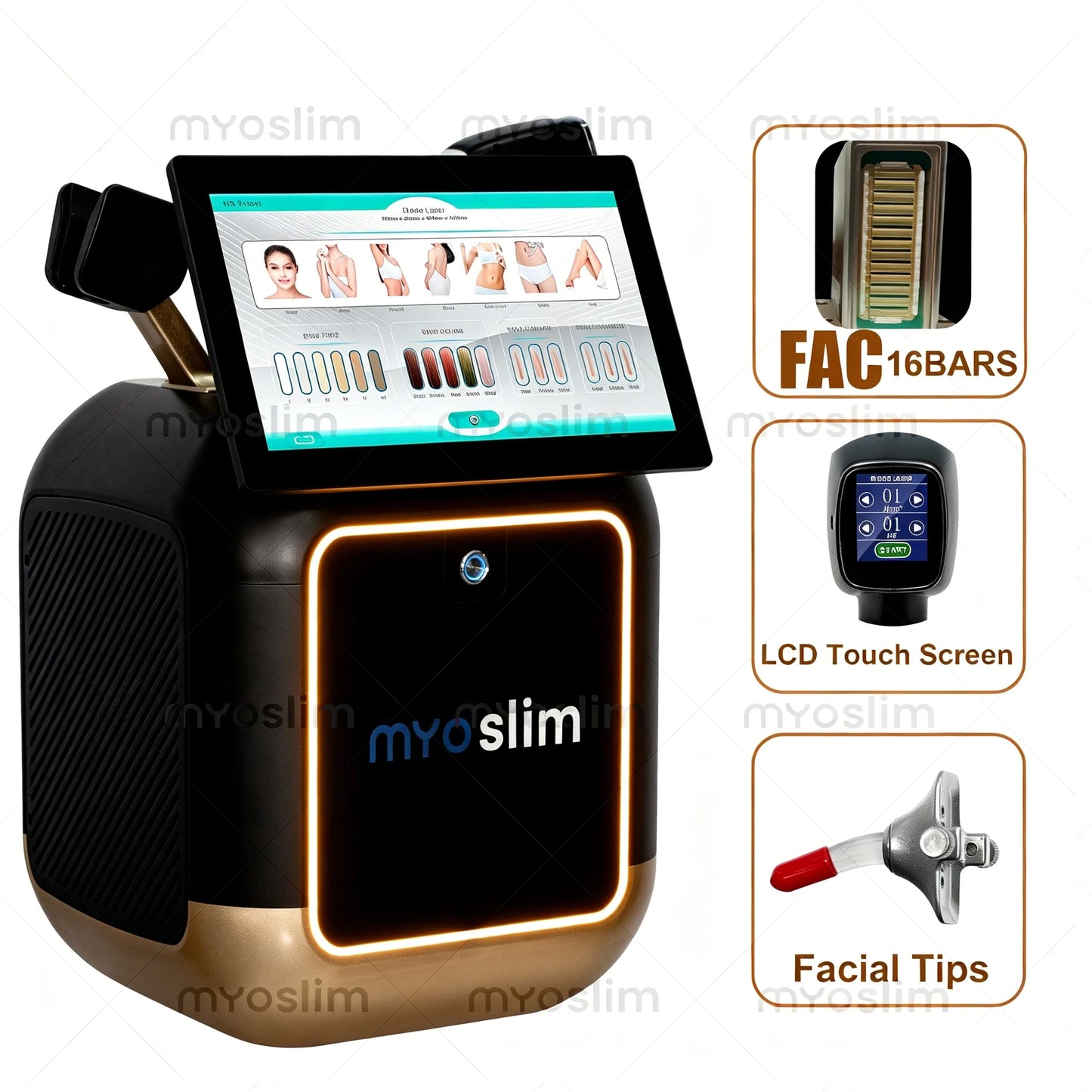 5000W FAC Diode Hair Removal 755 808 940 1064nm Soprano Painless Permanent Hair Removal CE Certified Alexandrite Device