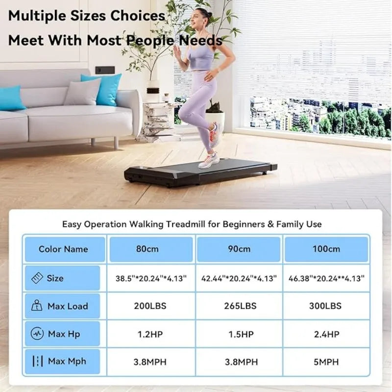 Home/Office 2.5 HP Walking Treadmill,mini, Treadmills for Small Spaces