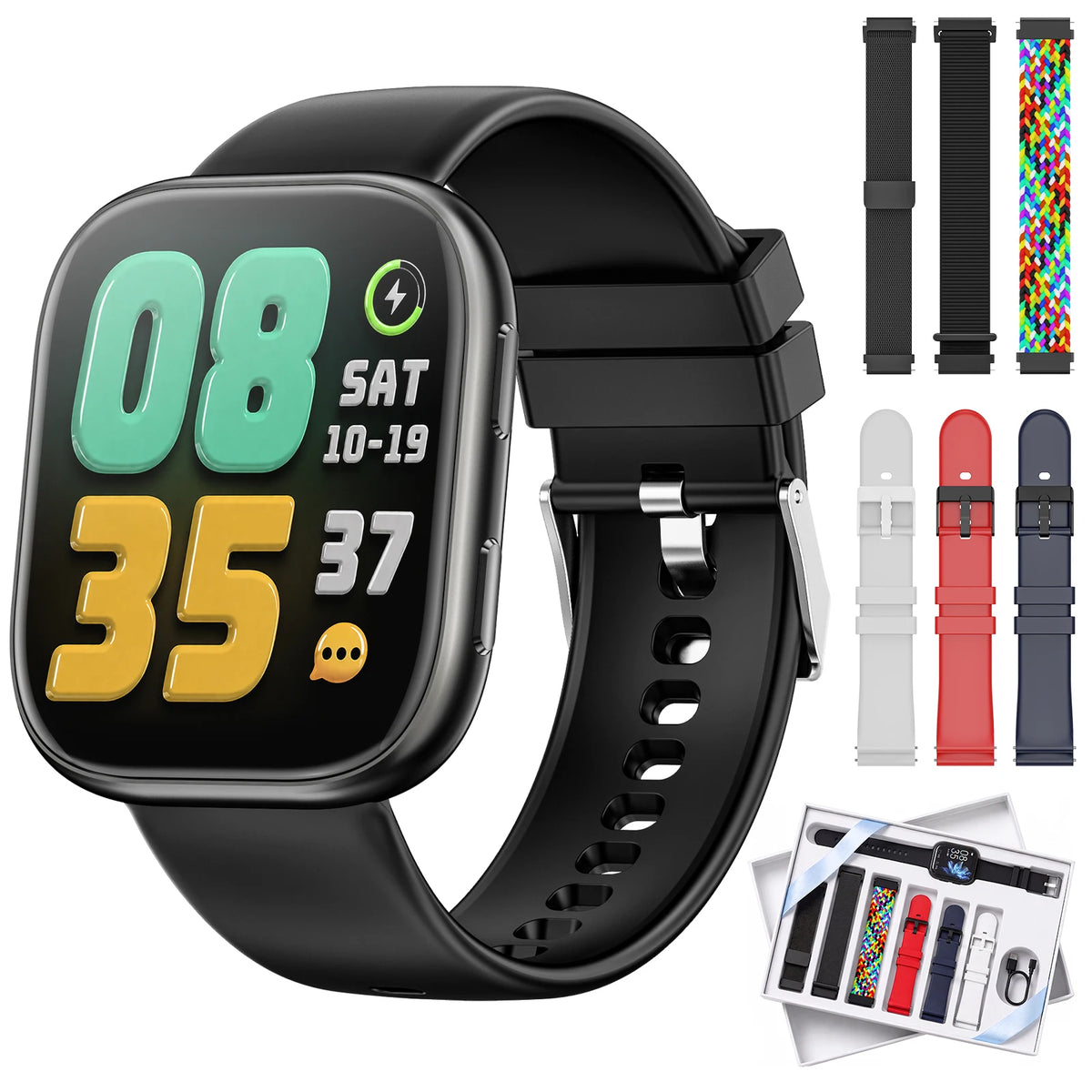 Bluetooth Calling Smart Watch With Fitness Tracking And IP67 Waterproofing