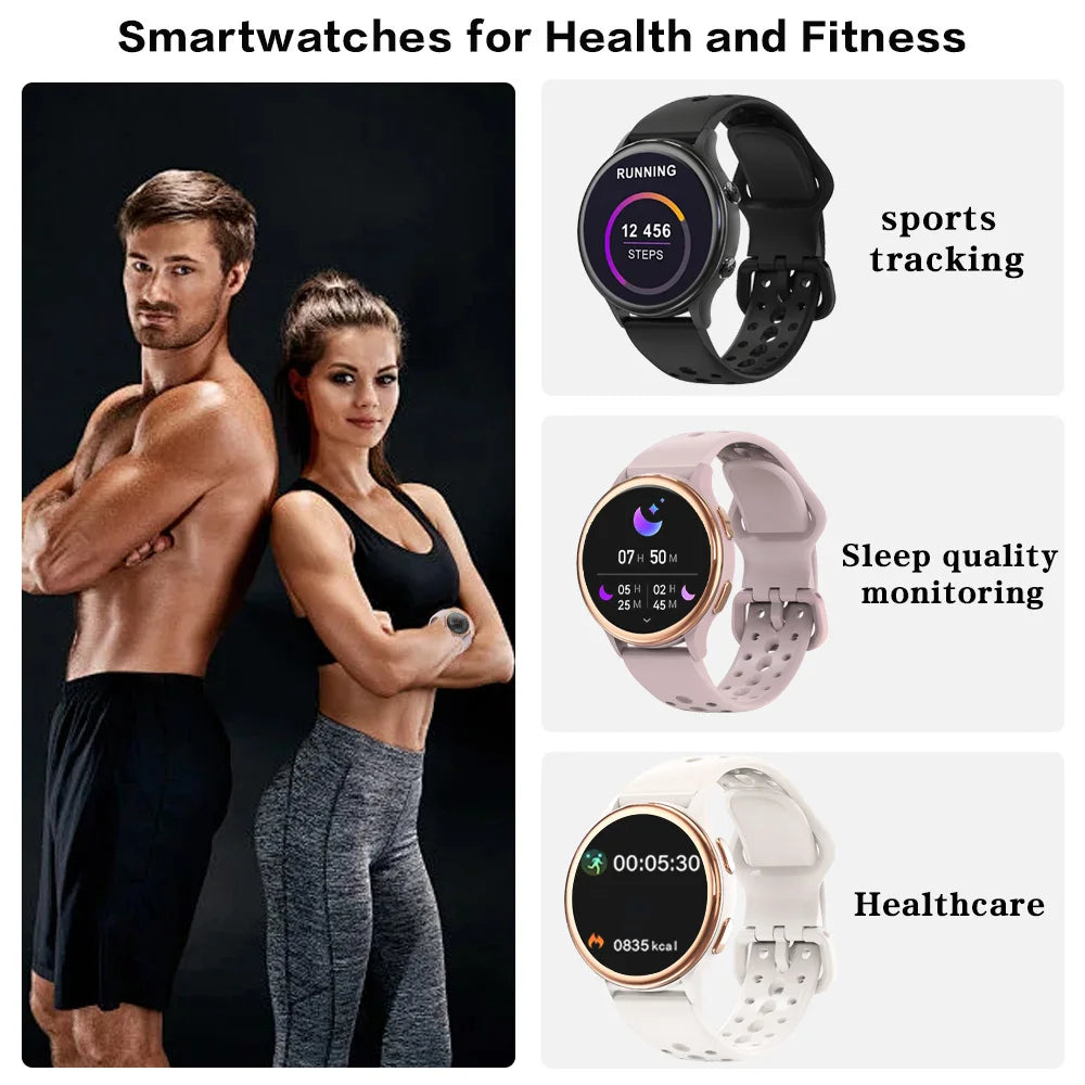 Anyloop Smartwatch for Women Fitness Tracker Over 400 Watch Faces