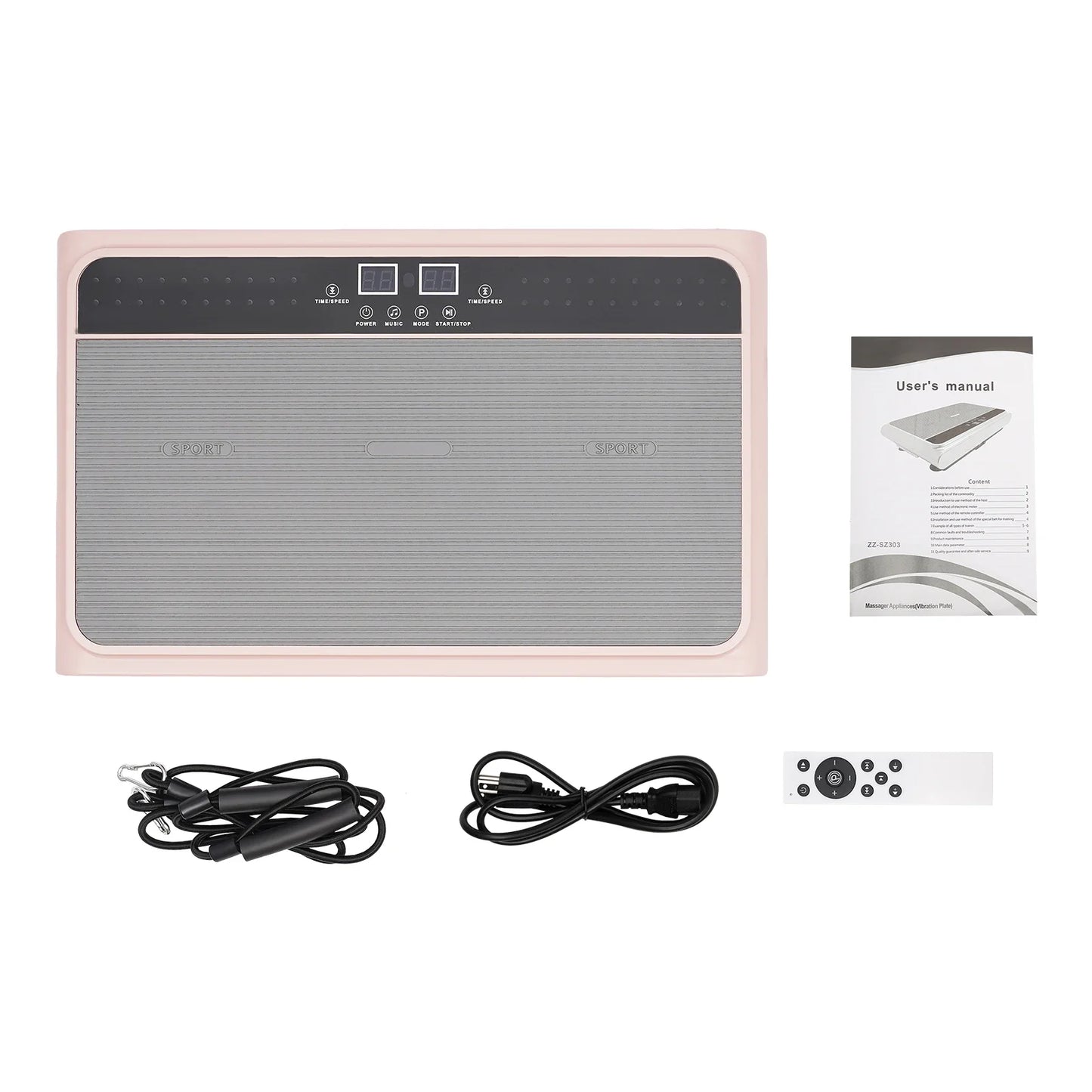 Whole Body Vibration Plate for Weight Loss with LCD Display